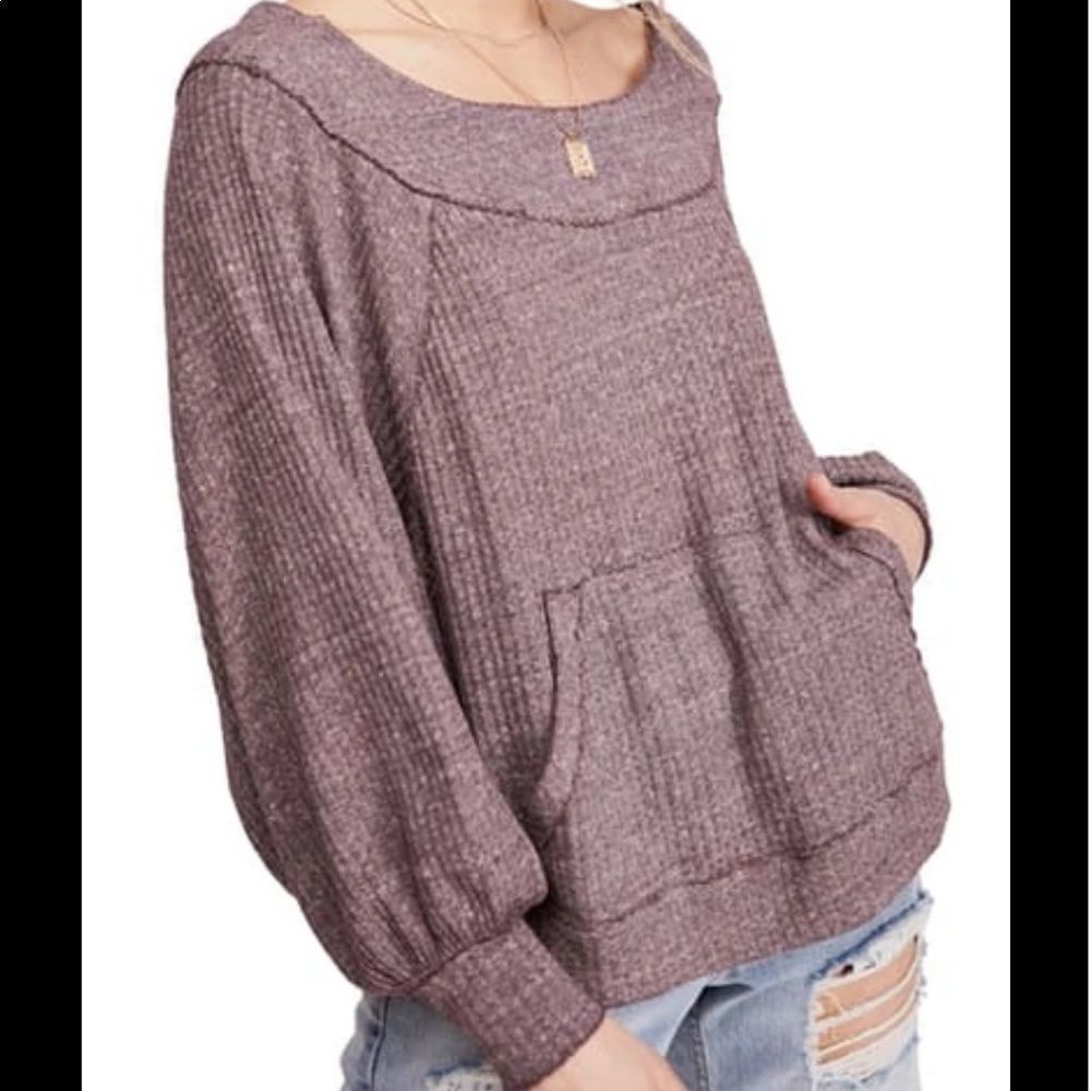 Free people thermal sweater size small c34